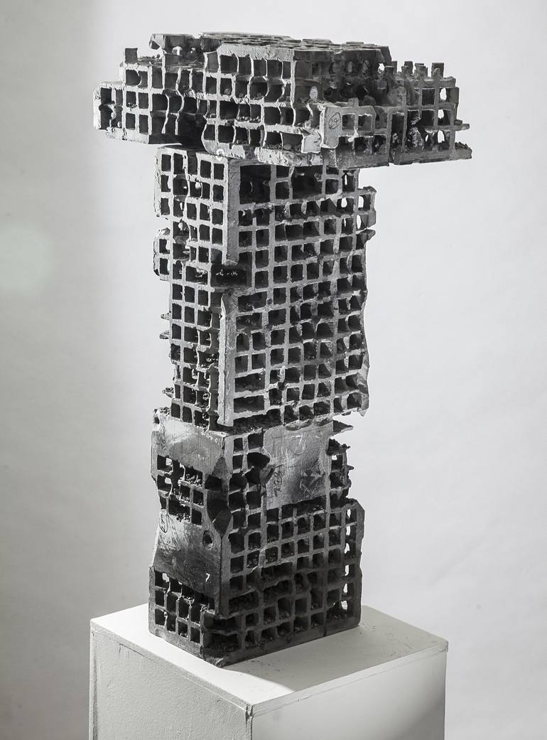Original Conceptual Abstract Sculpture by Calum Paterson MRBS