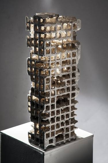 Original Figurative Abstract Sculpture by Calum Paterson MRBS