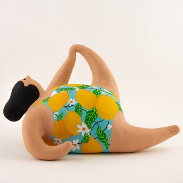 Original Pop Art Body Sculpture by Amalia Di Tecco