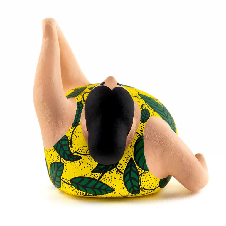 Original Pop Art Pop Culture/Celebrity Sculpture by Amalia Di Tecco