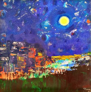 Original Abstract Paintings by Rawan Daouk