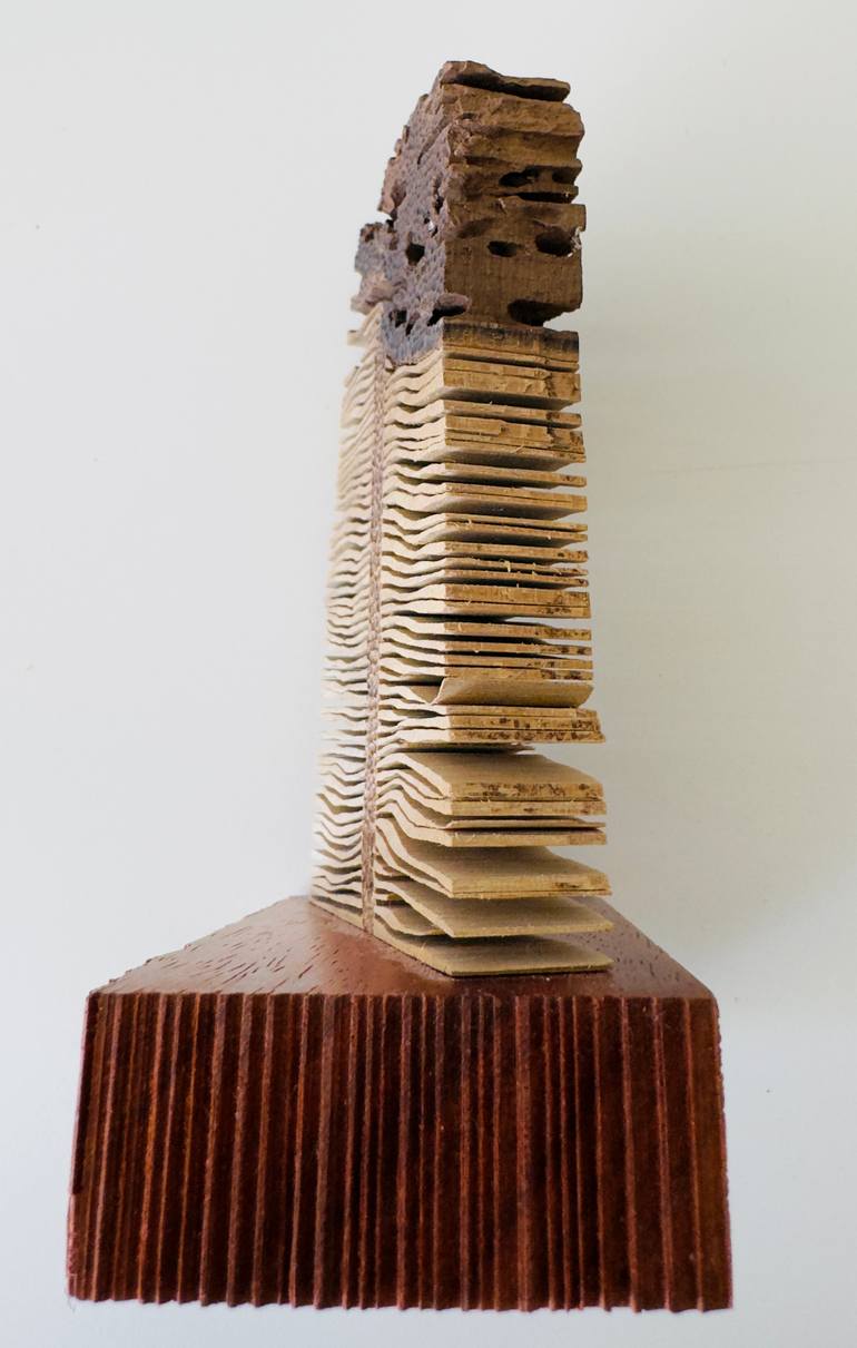 Original Abstract Expressionism Abstract Sculpture by Wayne Kiser