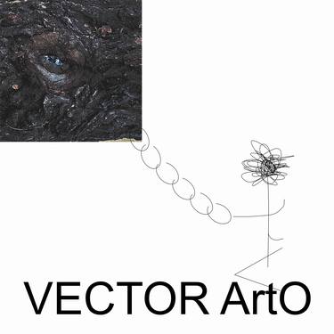 Original Abstract Expressionism Abstract Digital by Art O