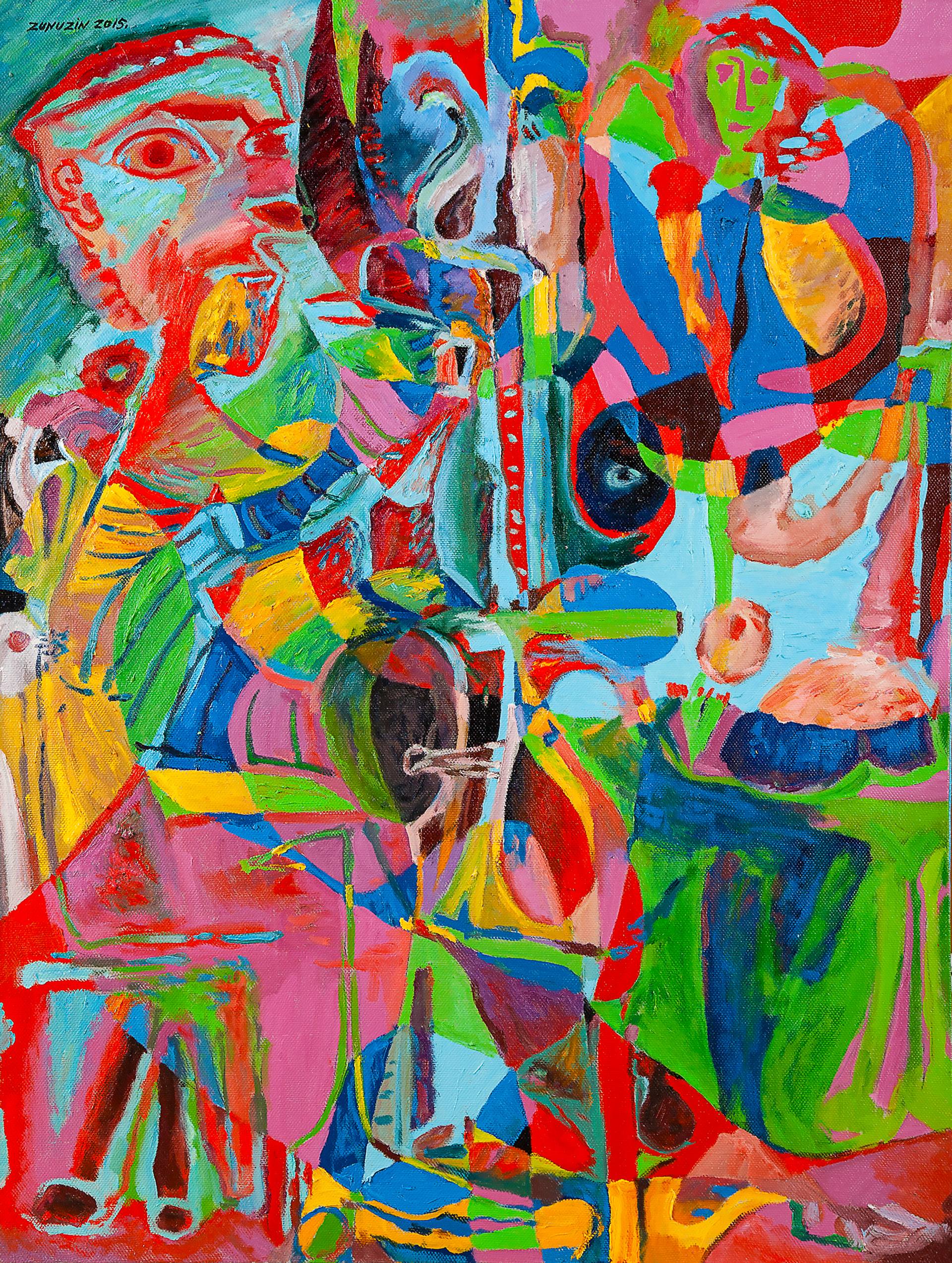 The Artist and His Model (Reflections on works by Pablo