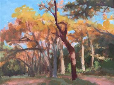 Original Expressionism Seasons Paintings by Colleen Blackard