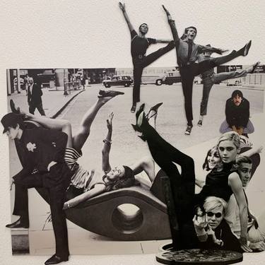 Original Pop Art Performing Arts Collage by FABRIZIO VALENTINO