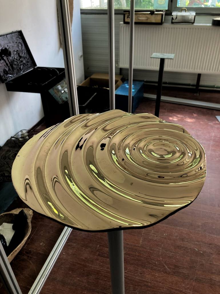 Original Modernism Water Sculpture by Ardelean Codruț