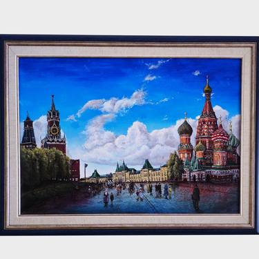 Original Expressionism Architecture Paintings by Sergej Prole
