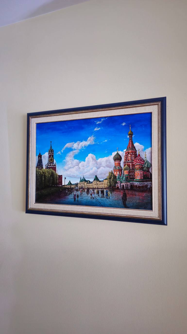 Original Expressionism Architecture Painting by Sergej Prole