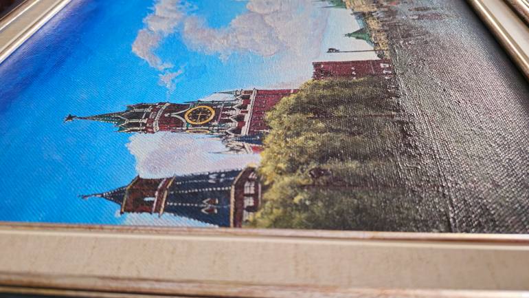 Original Expressionism Architecture Painting by Sergej Prole