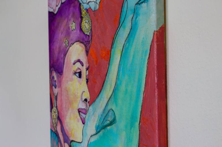 Original Figurative People Painting by Christina Farrell