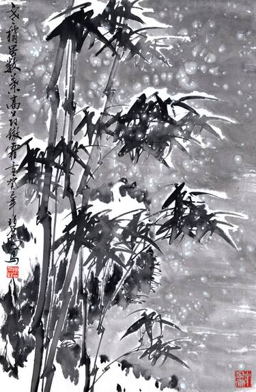 Original Abstract Nature Paintings by Tao Bishu