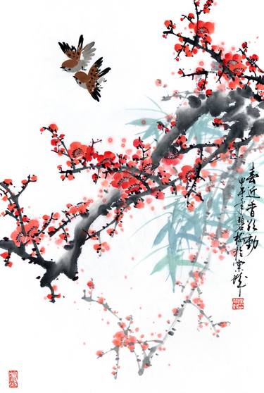 Print of Figurative Nature Paintings by Tao Bishu