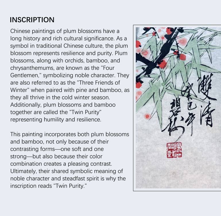 Original Impressionism Nature Painting by Tao Bishu