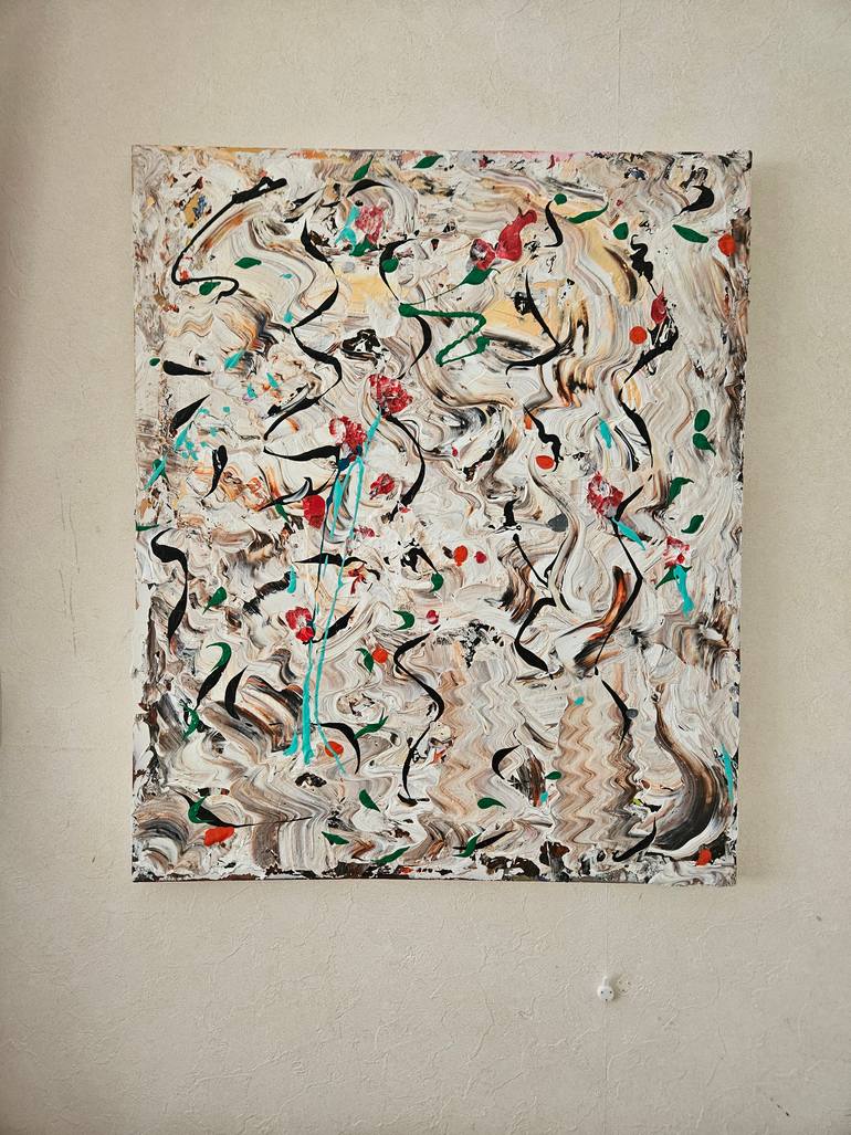 Original Contemporary Abstract Painting by Lisa Smith