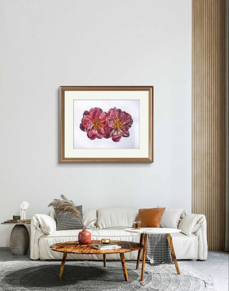 Original Contemporary Botanic Painting by Kateryna Guzenko