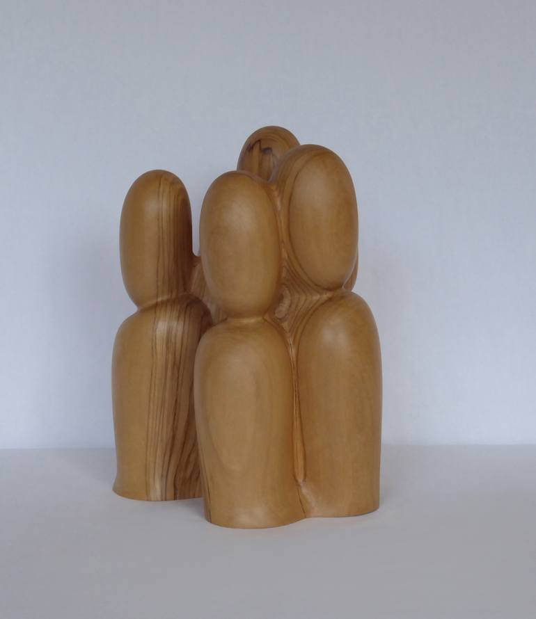 Original Abstract People Sculpture by Ester Christen