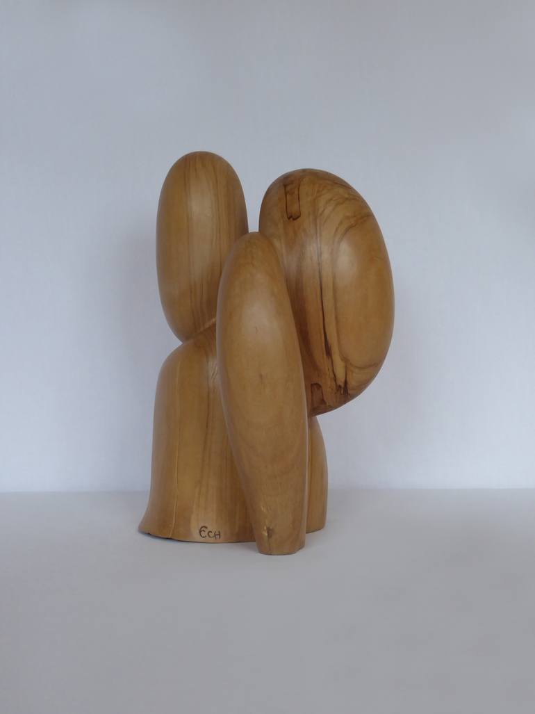 Original Abstract People Sculpture by Ester Christen