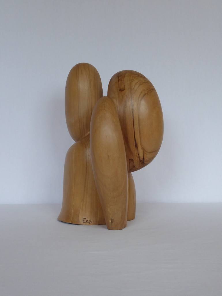 Original Abstract People Sculpture by Ester Christen