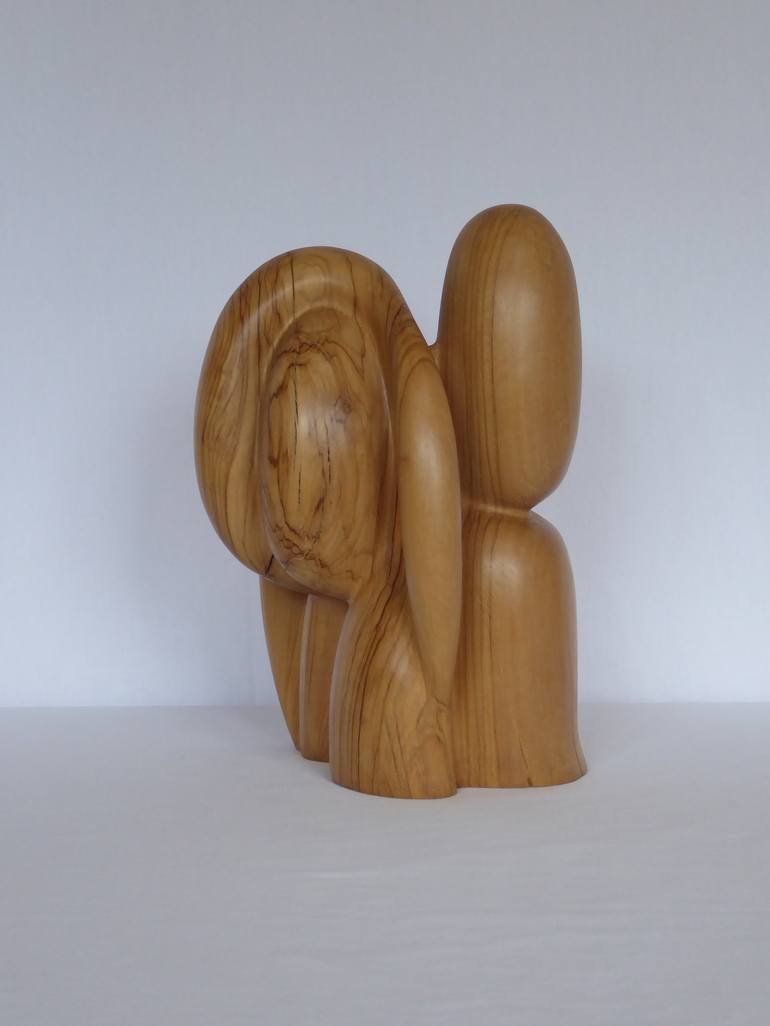 Original Abstract People Sculpture by Ester Christen