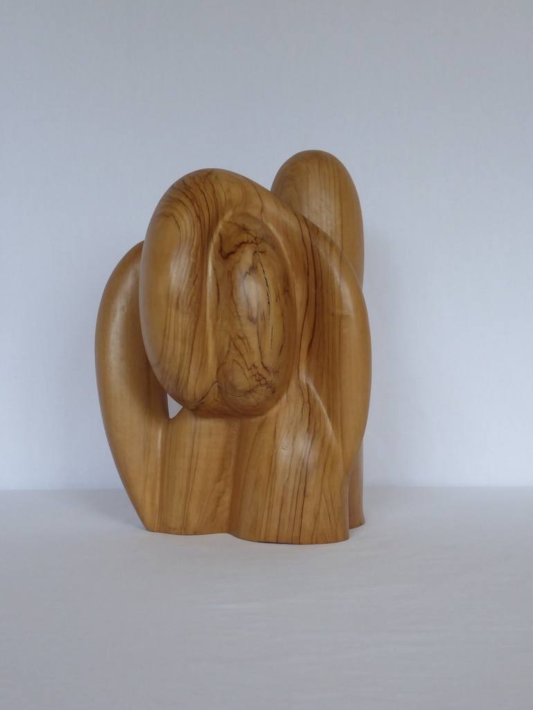 Original Abstract People Sculpture by Ester Christen