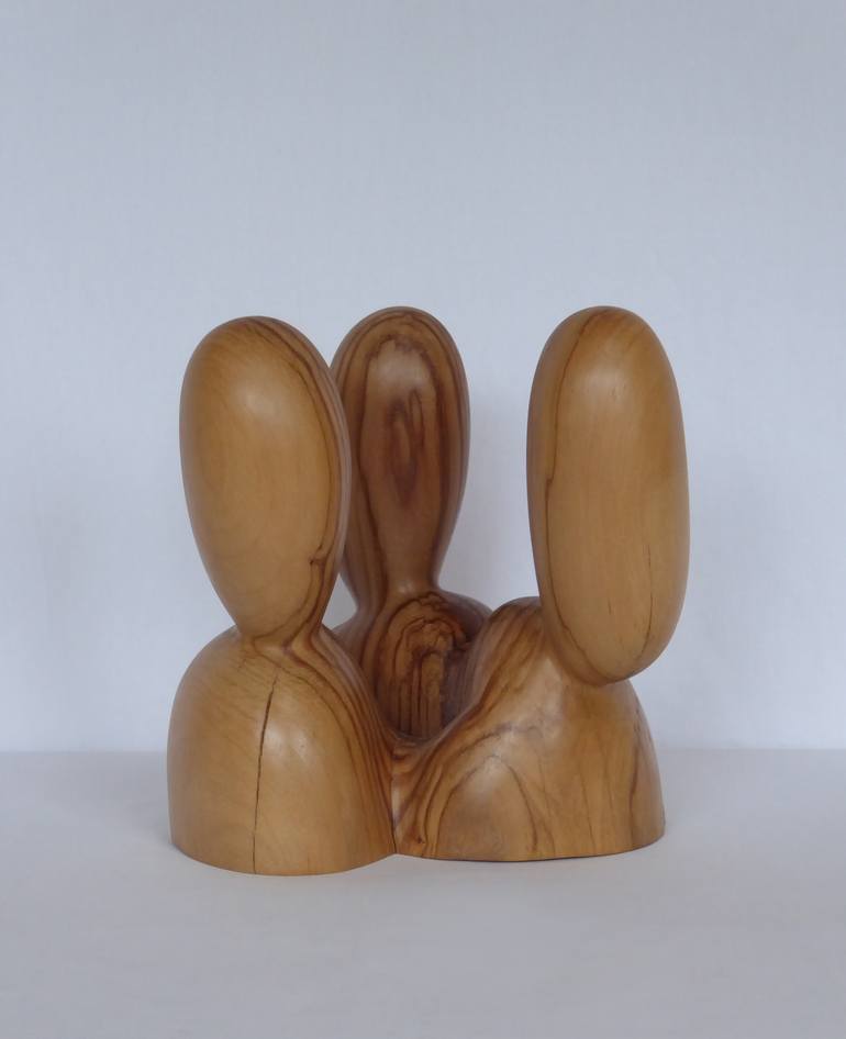 Original Abstract People Sculpture by Ester Christen
