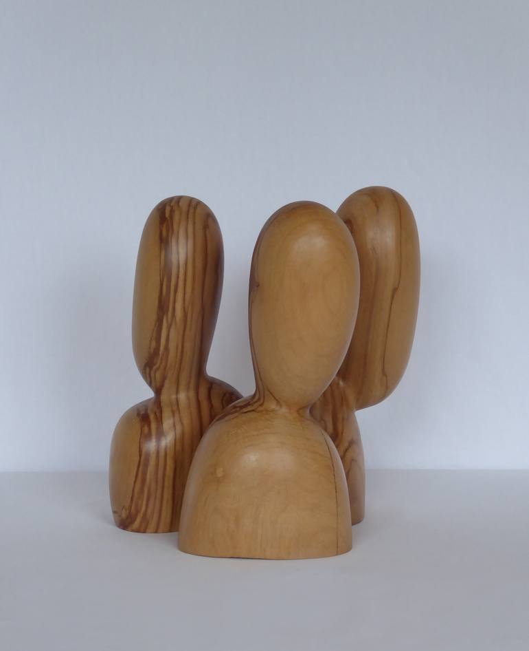 Original Abstract People Sculpture by Ester Christen