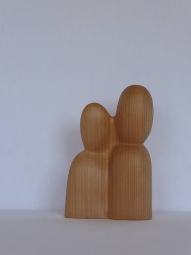 Original Abstract People Sculpture by Ester Christen