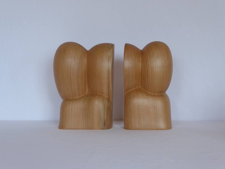 Original Abstract People Sculpture by Ester Christen