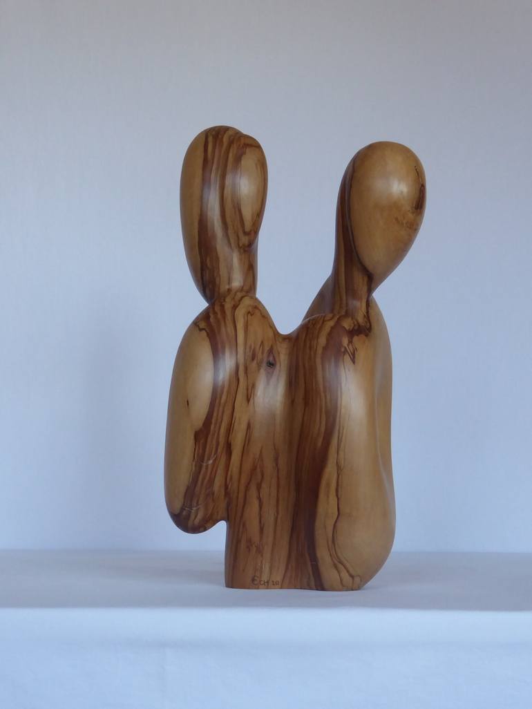 Original Abstract People Sculpture by Ester Christen