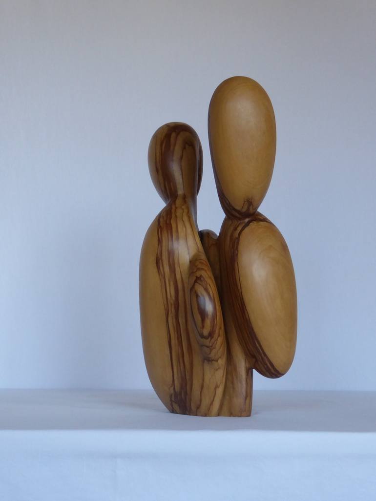 Original Abstract People Sculpture by Ester Christen