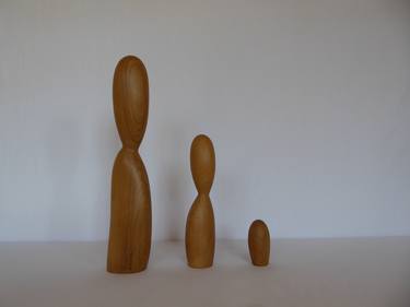 Original Abstract People Sculpture by Ester Christen