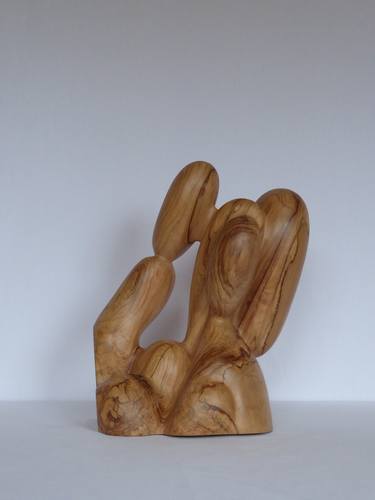 Original Abstract People Sculpture by Ester Christen