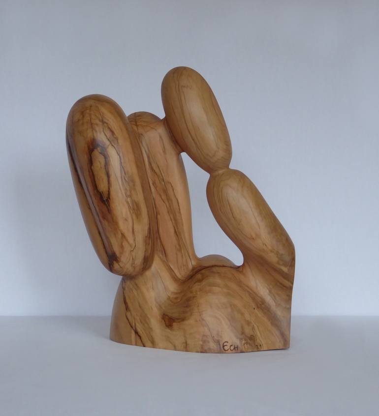 Original Abstract People Sculpture by Ester Christen