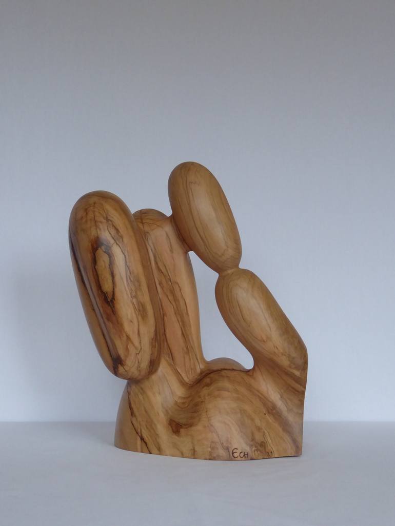 Original Abstract People Sculpture by Ester Christen