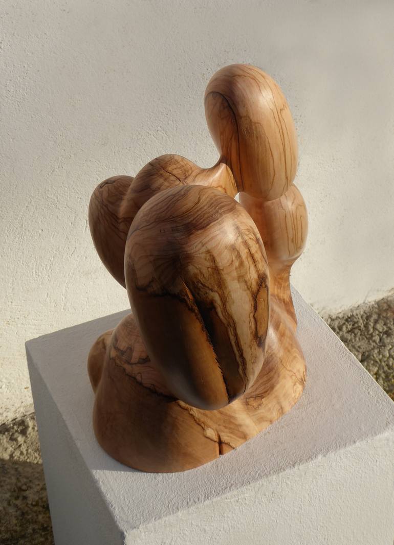 Original Abstract People Sculpture by Ester Christen