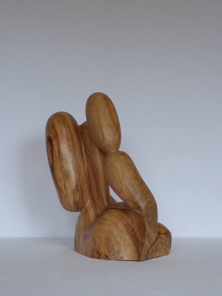 Original Abstract People Sculpture by Ester Christen