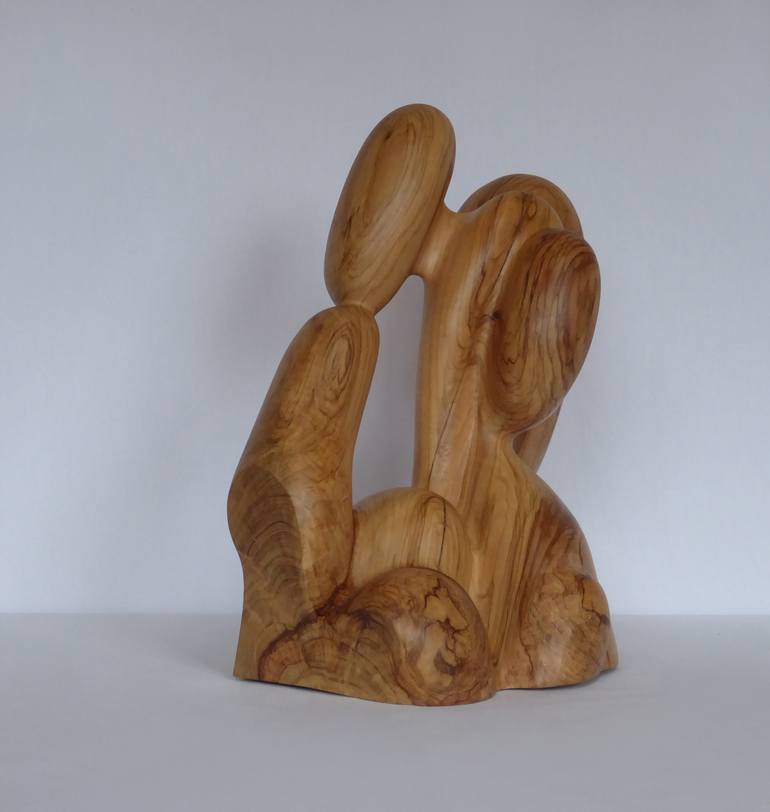Original Abstract People Sculpture by Ester Christen