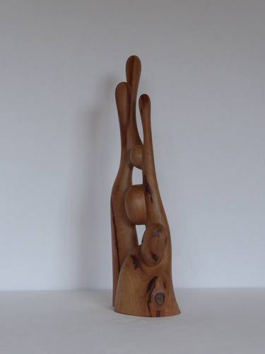 Original Abstract People Sculpture by Ester Christen