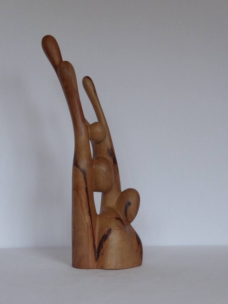 Original Abstract People Sculpture by Ester Christen