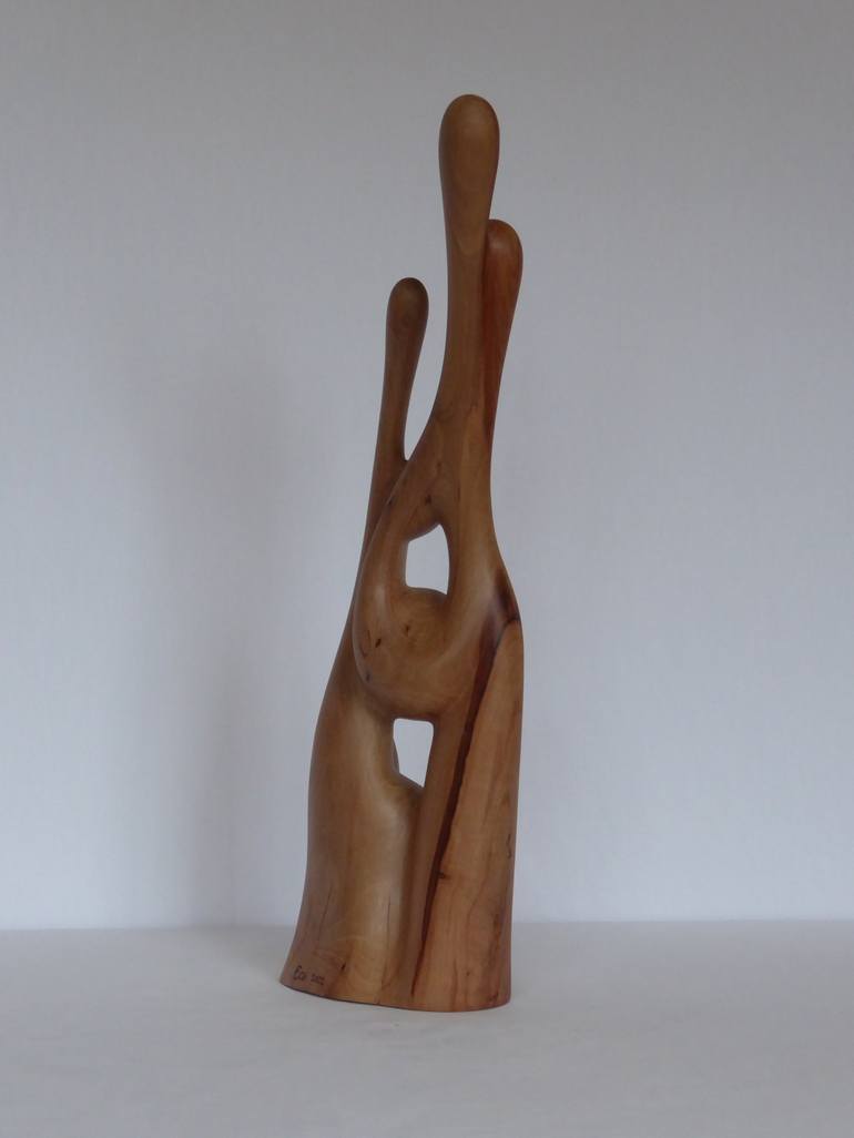 Original Abstract People Sculpture by Ester Christen