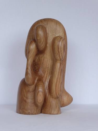 Original Abstract People Sculpture by Ester Christen