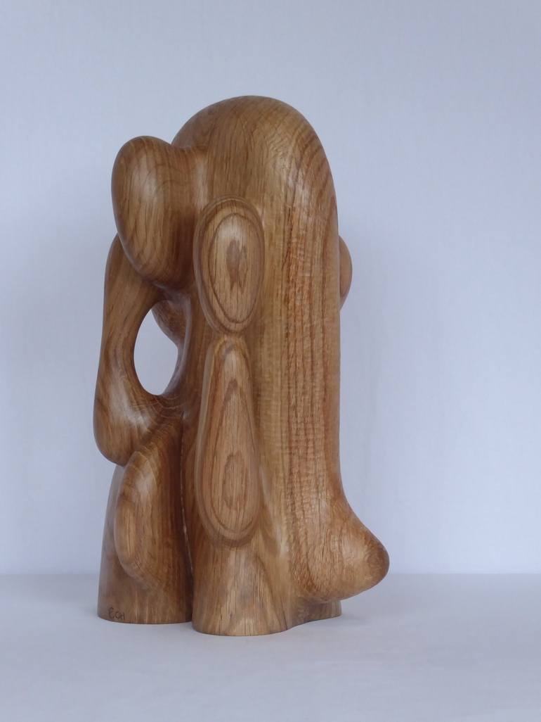 Original Abstract People Sculpture by Ester Christen