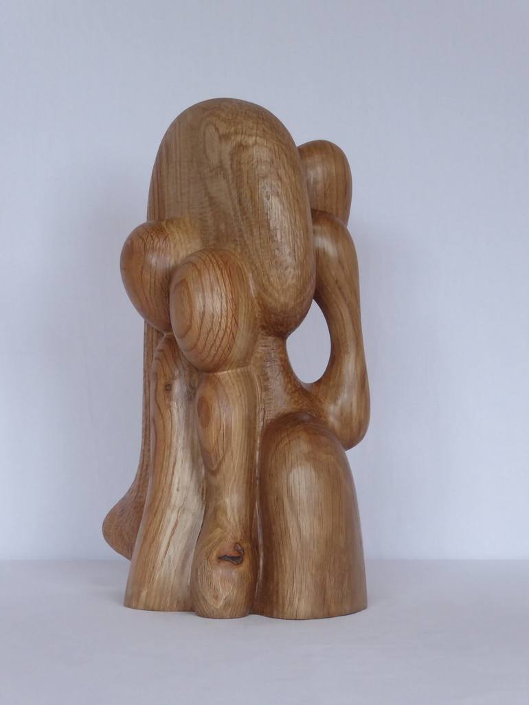 Original Abstract People Sculpture by Ester Christen