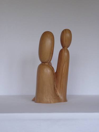 Original Abstract People Sculpture by Ester Christen