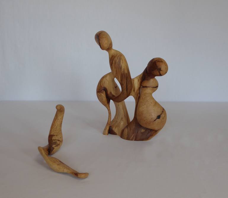 Original Abstract People Sculpture by Ester Christen