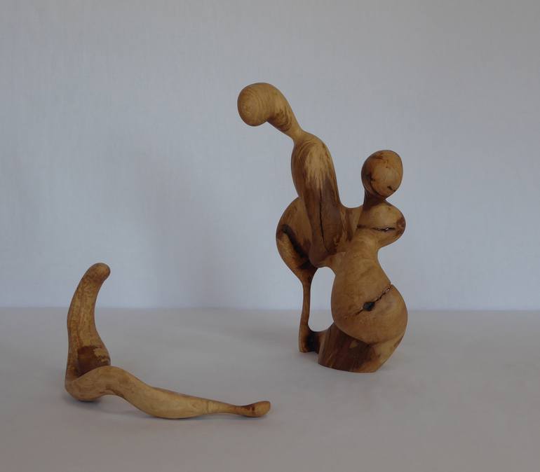 Original Abstract People Sculpture by Ester Christen
