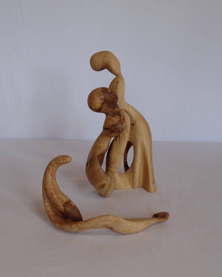 Original Abstract People Sculpture by Ester Christen
