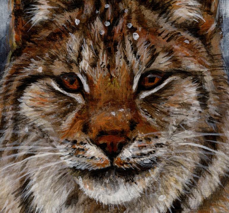 Original Photorealism Animal Painting by Esther van Hulsen