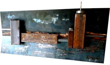 Original Impressionism Architecture Painting by Virginia T Coleman